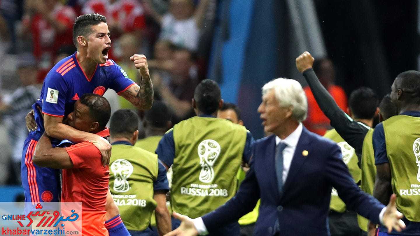 خامس بهترین بازیکن دیدار لهستان - کلمبیا