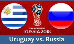ترکیب تیم‌های روسیه و اروگوئه مشخص شد