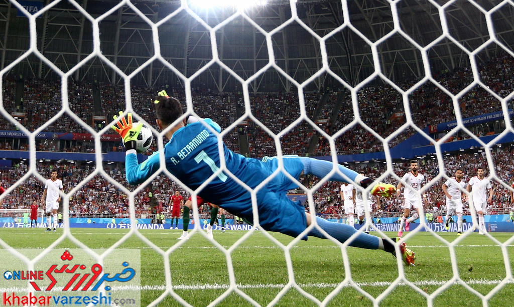 بیرانوند رکورد پرتغال را شکست