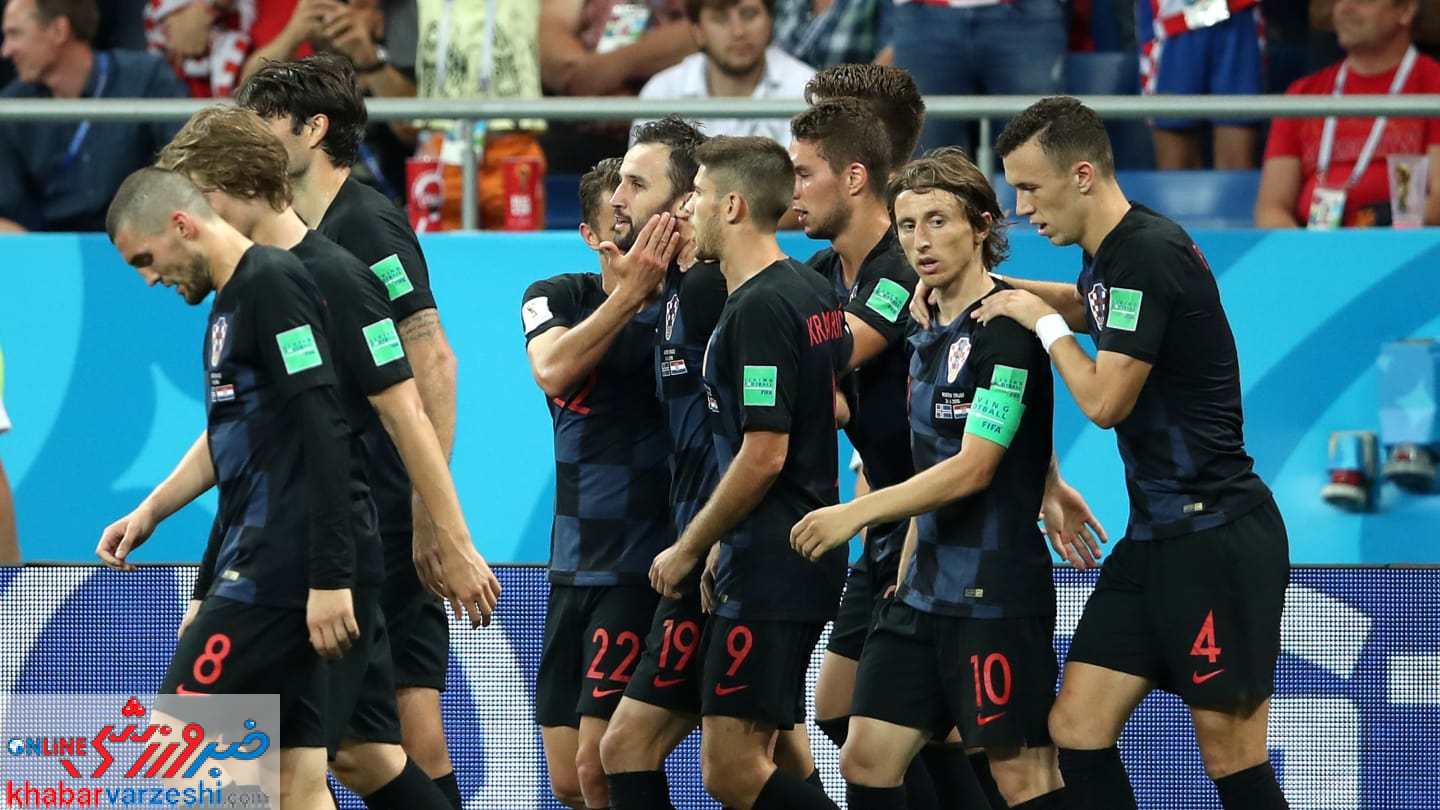 گزارش تصویری‌| صعود مقتدرانه کروات‌ها به مرحله یک هشتم نهایی