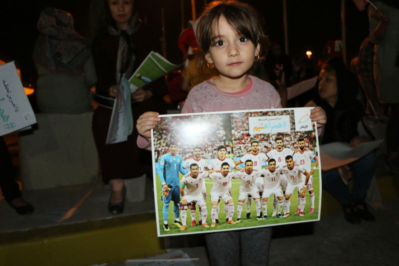 تصاویر| استقبال بی نظیر هواداران از ملی پوشان