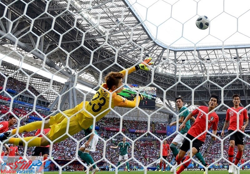 دروازه‌بان کره‌جنوبی برگ برنده دیدار با آلمانی‌ها