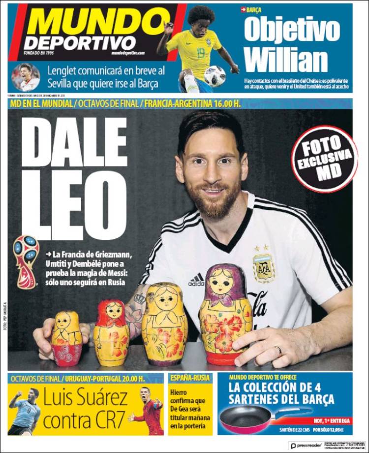 روزنامه موندو| برو جلو لئو