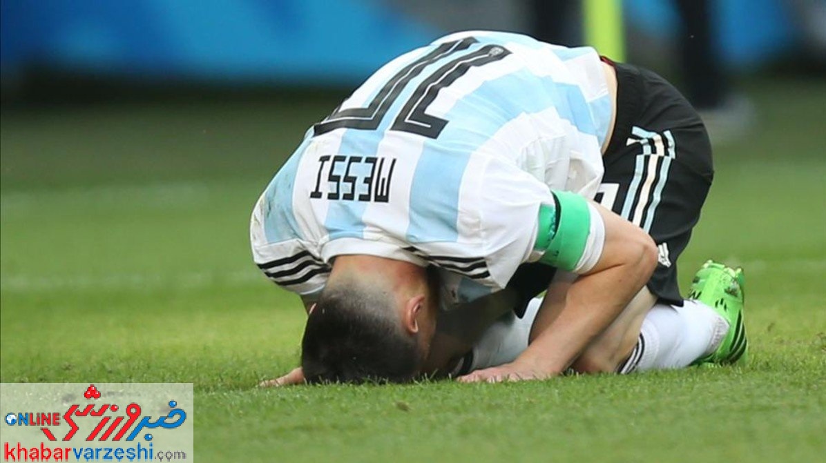 عکس| رویای جام‌جهانی برای مسی تمام شد