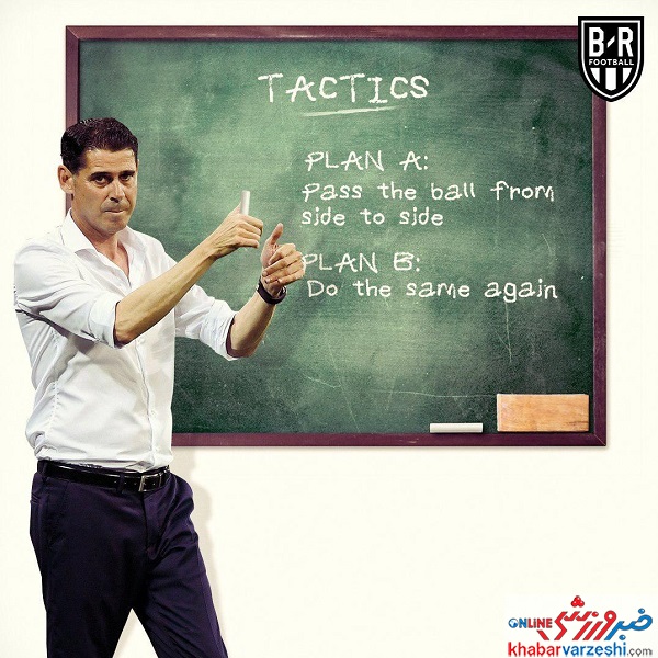 عکس| پاس، پاس و بازهم پاس؛ تاکتیک همیشگی اسپانیا!