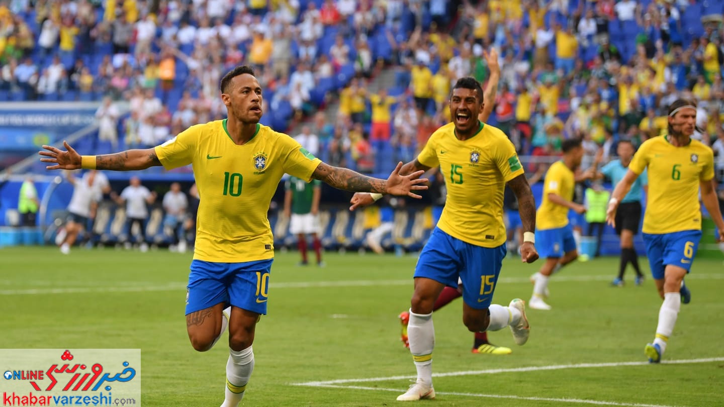 گزارش تصویری‌| صعود سلسائو با برتری مقابل مکزیک در روز درخشش نیمار