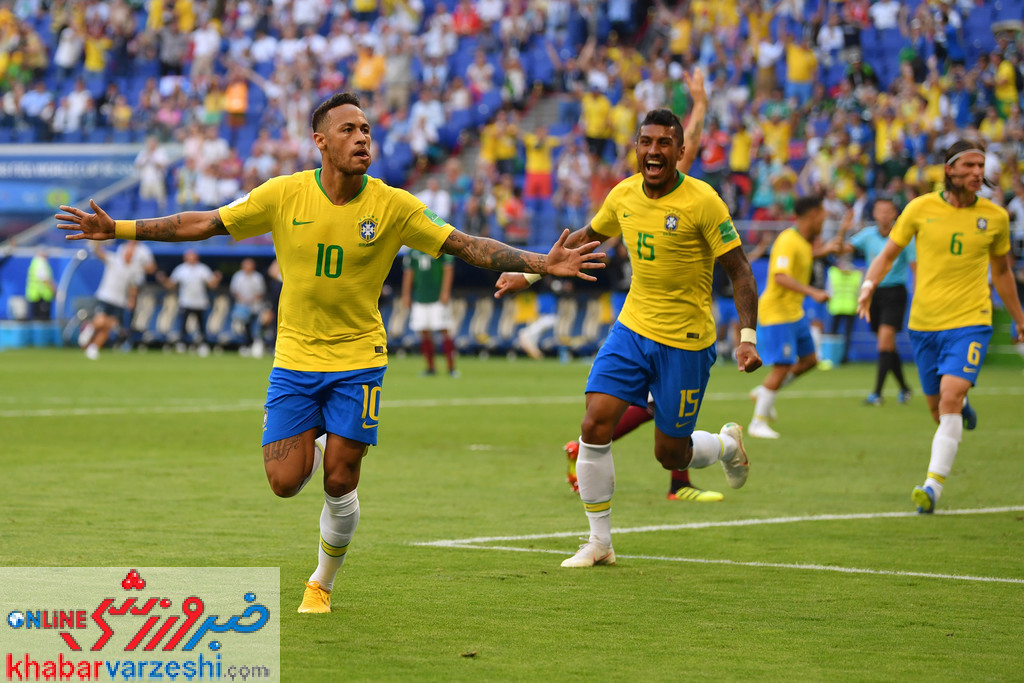 نیمار: مکزیکی‌ها پیش از این بازی خیلی حرف می‌زدند