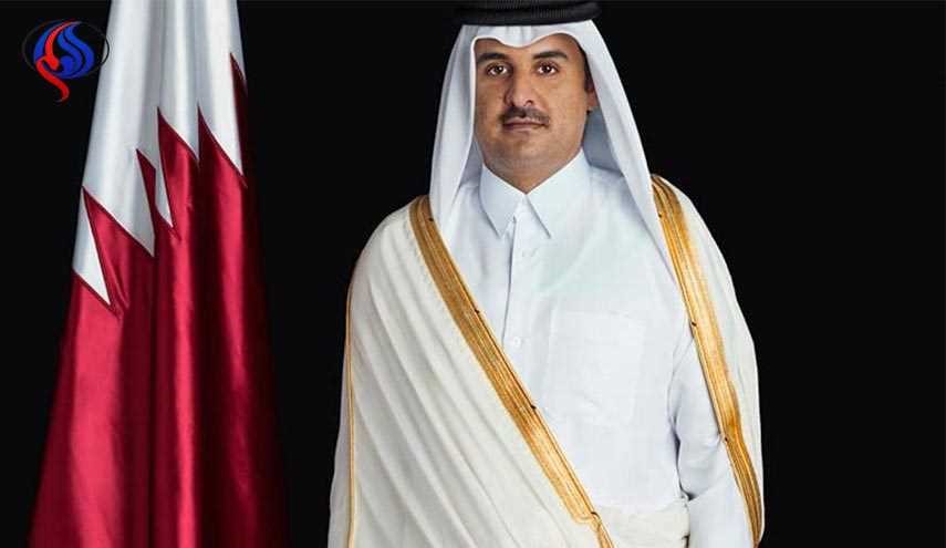عکس| آرزوی امیر قطر در جام جهانی اینگونه برآورده شد!