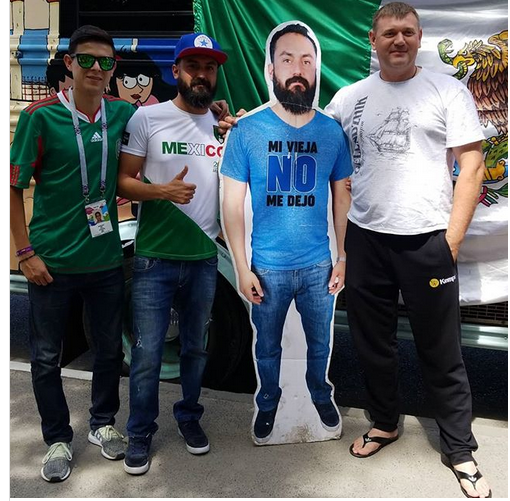 عکس| هوادار غایب جام جهانی 2018 در روسیه