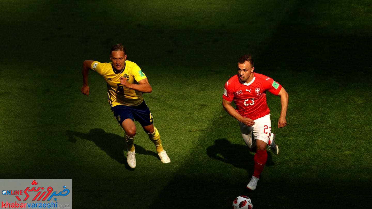 برتری آماری یاران شاکیری مقابل سوئدی‌ها