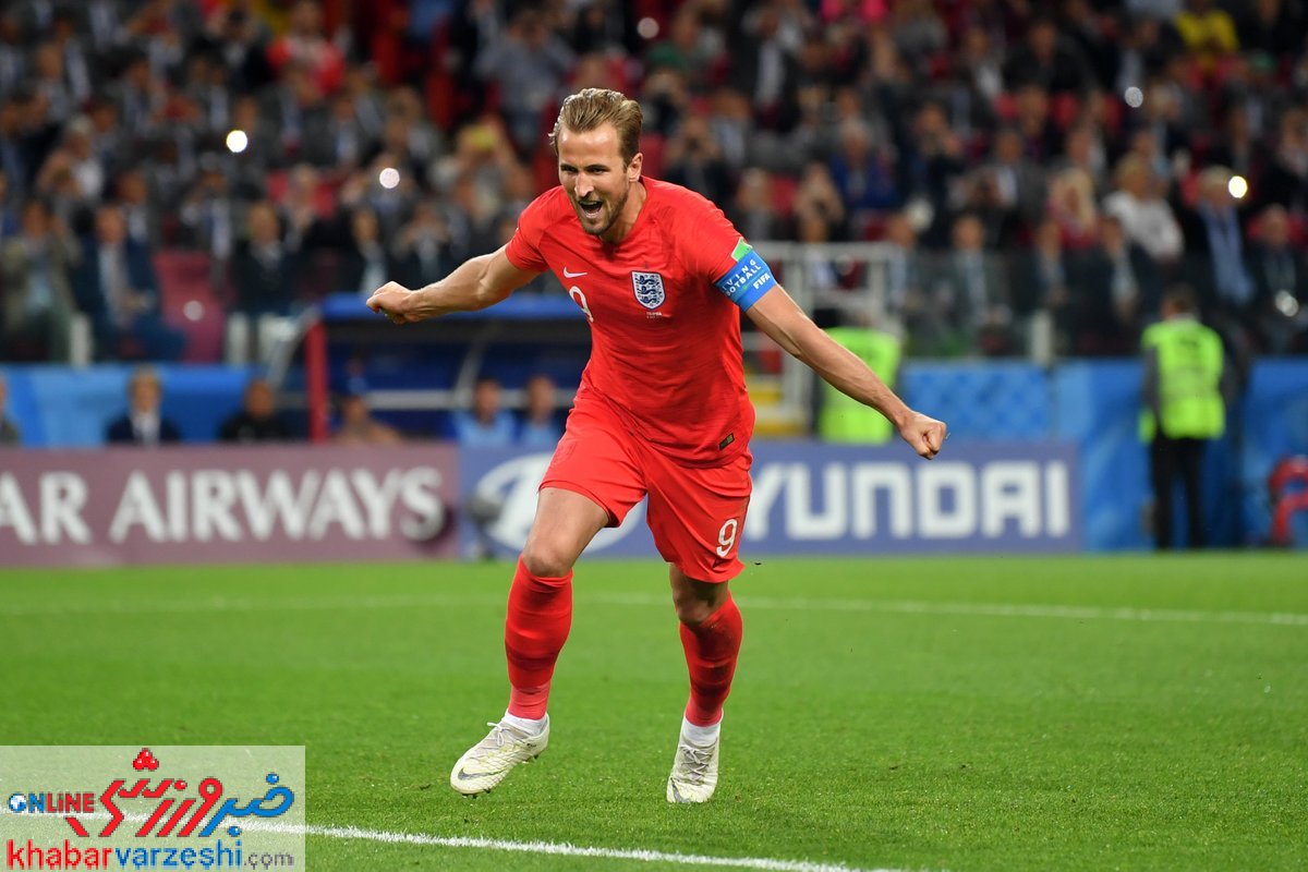 هری کین برترین بازیکن دیدار انگلیس - کلمبیا