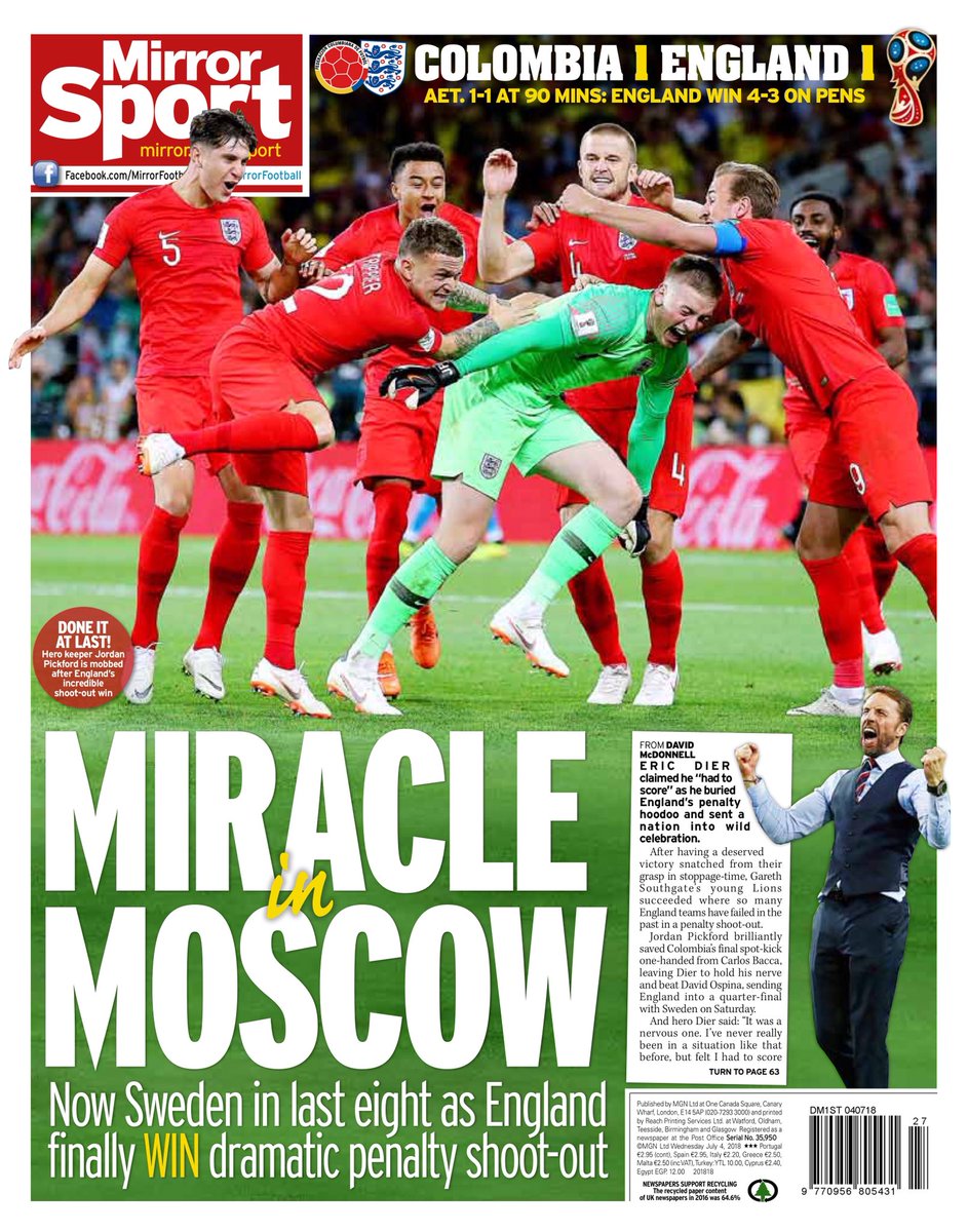 روزنامه میرر| معجزه در مسکو