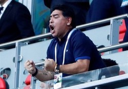 مارادونا: داور آمریکایی صعود کلمبیا را دزدید