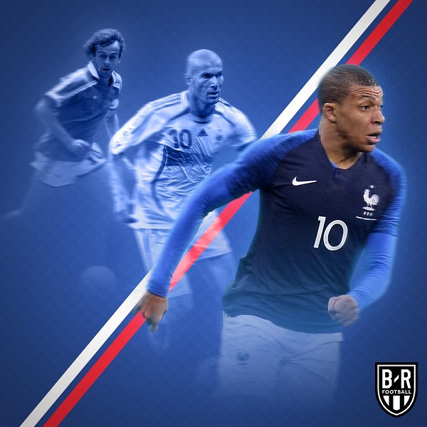 عکس| ام‌باپه در مسیر زیدان و پلاتینی