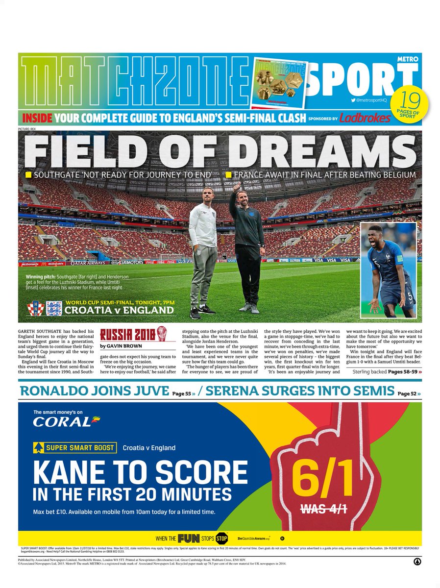 روزنامه مترو| زمینِ رویاها