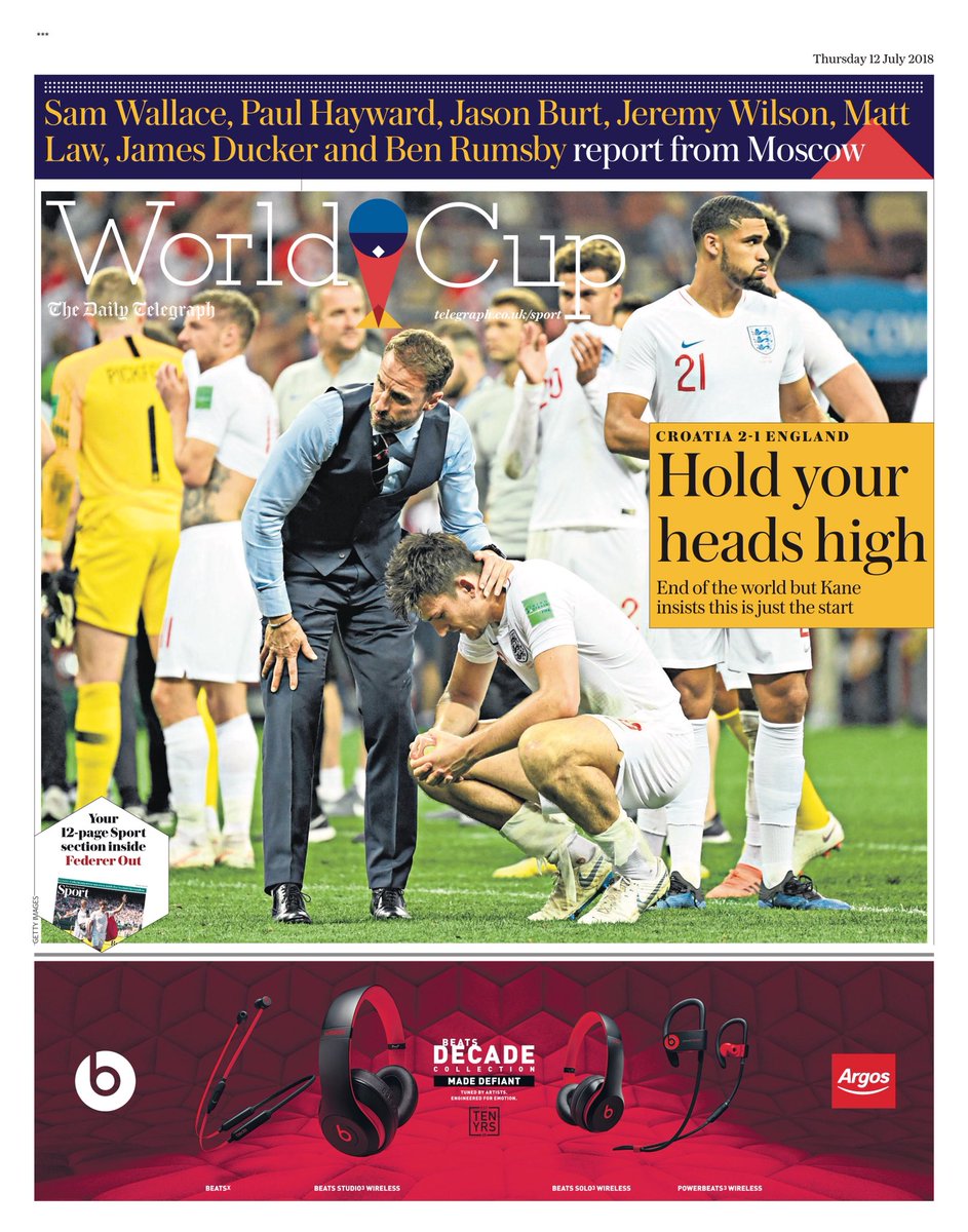 روزنامه تلگراف| سرتان را بالا نگه دارید