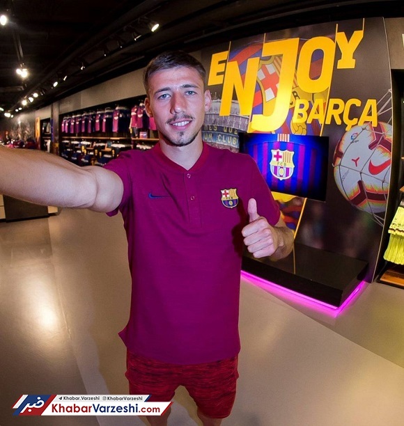 عکس| اولین تصویر از لانگله با پیراهن بارسلونا