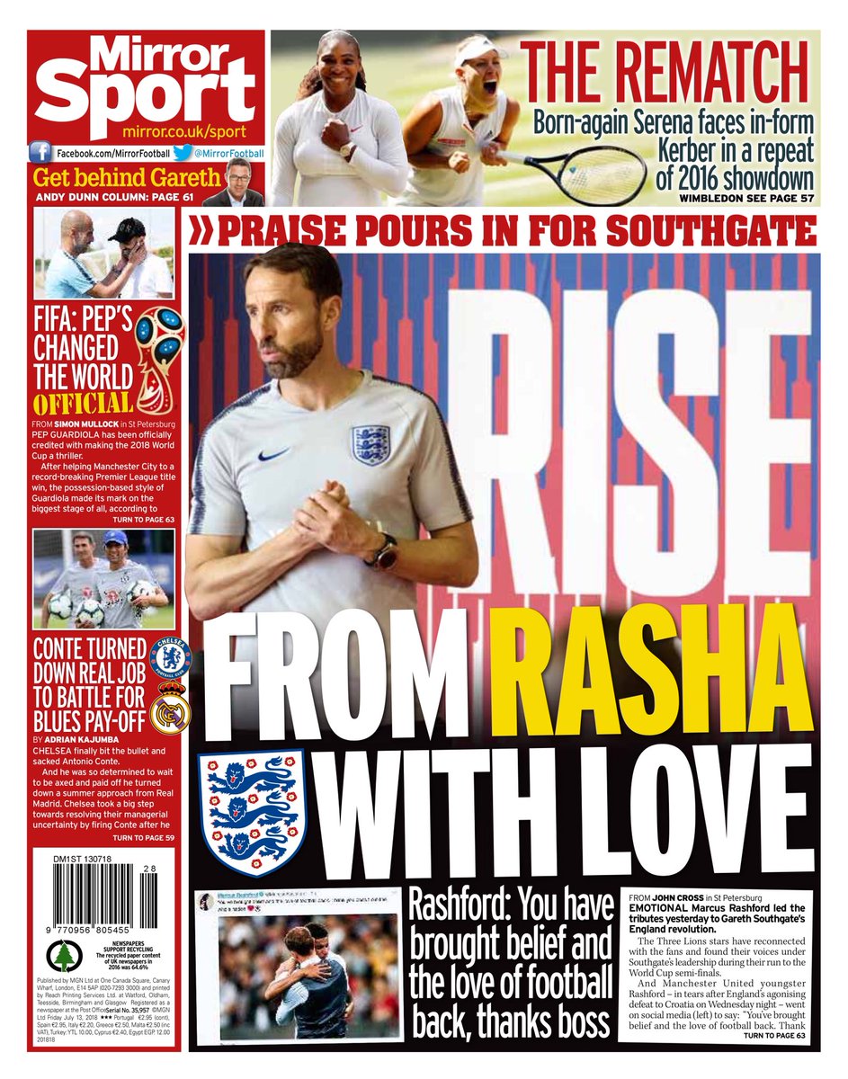 روزنامه میرر| از روسیه با عشق