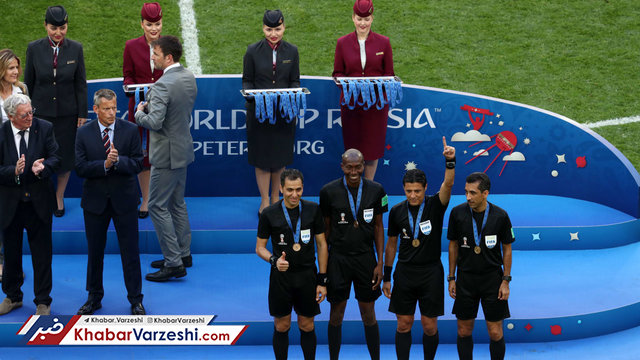 مدال جام جهانی برگردن فغانی