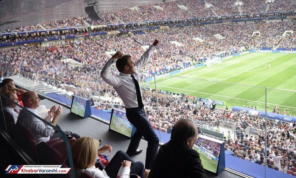 عکس| رئیس‌جمهوری که در پوست خود نمی‌گنجید