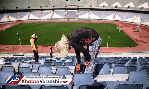 سرخابی‎ها سرگردان؛ ورزشگاه آزادی در دست تعمیر است!