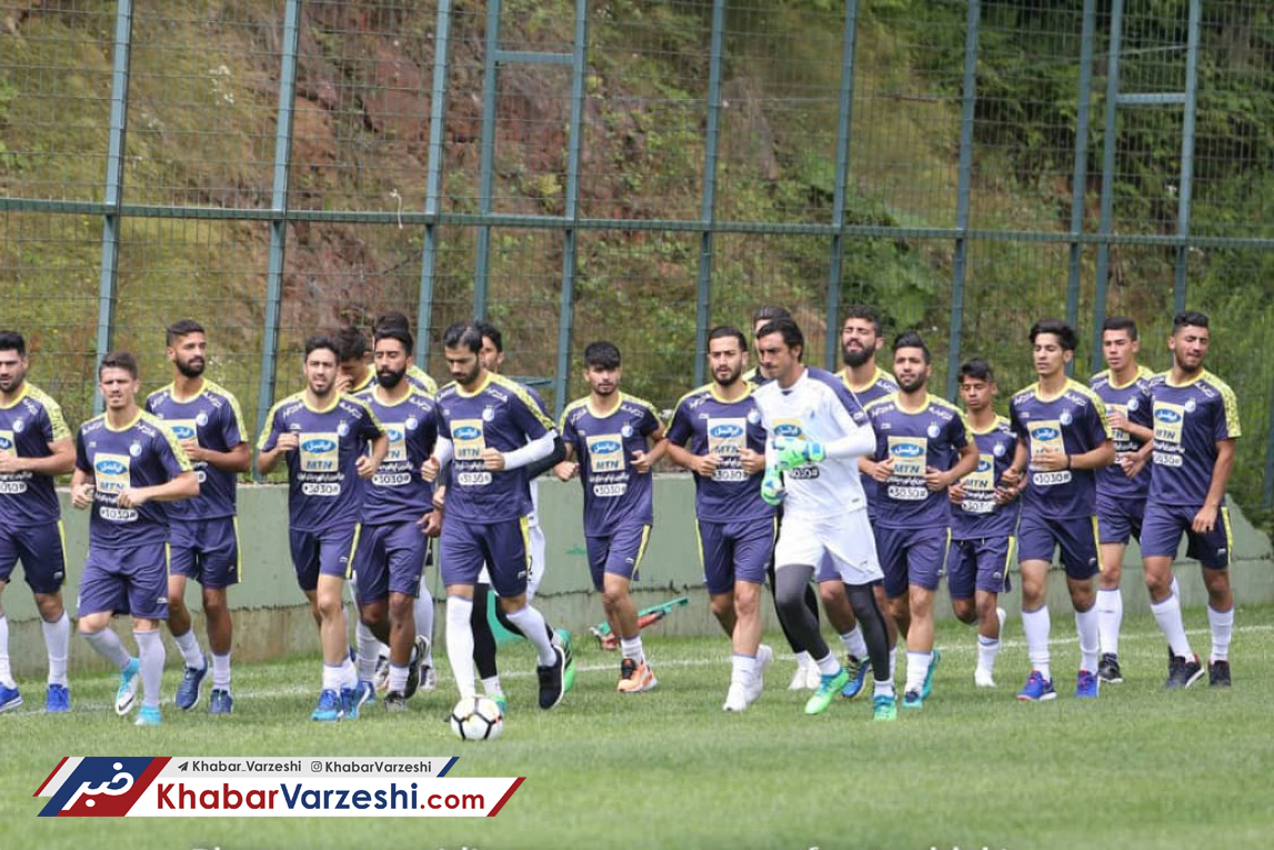 آقایان تیام و جپاروف؛ بفرمایید تمرین استقلال