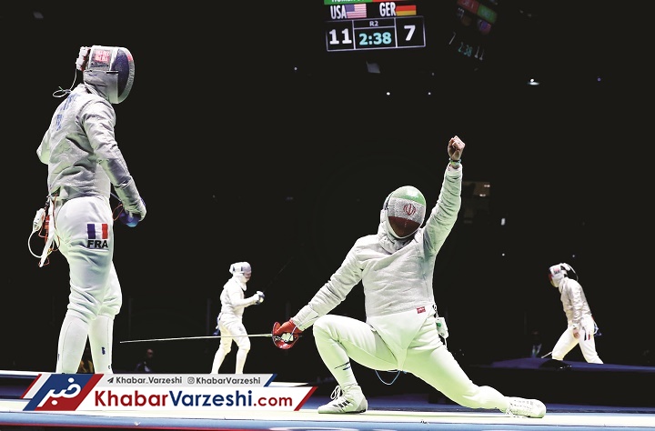 دوئل شمشیربازان ایرانی در رقابت‌های جهانی چین