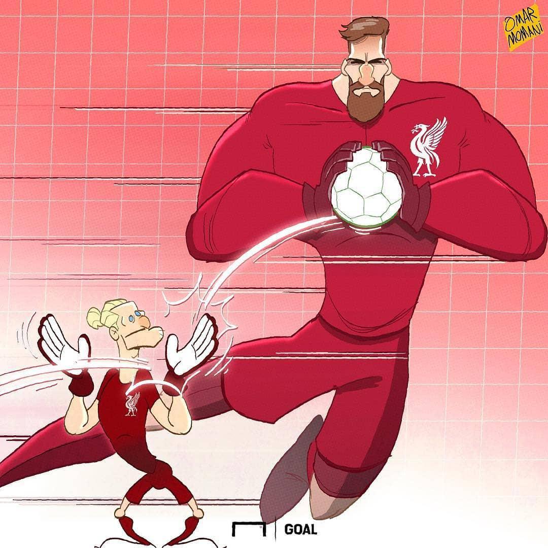 کارتون| آلیسون برای نجات آمد