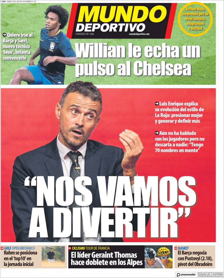 روزنامه موندو| می‌رویم که خوش بگذارنیم