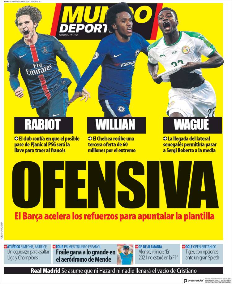 روزنامه موندو| تهاجمی