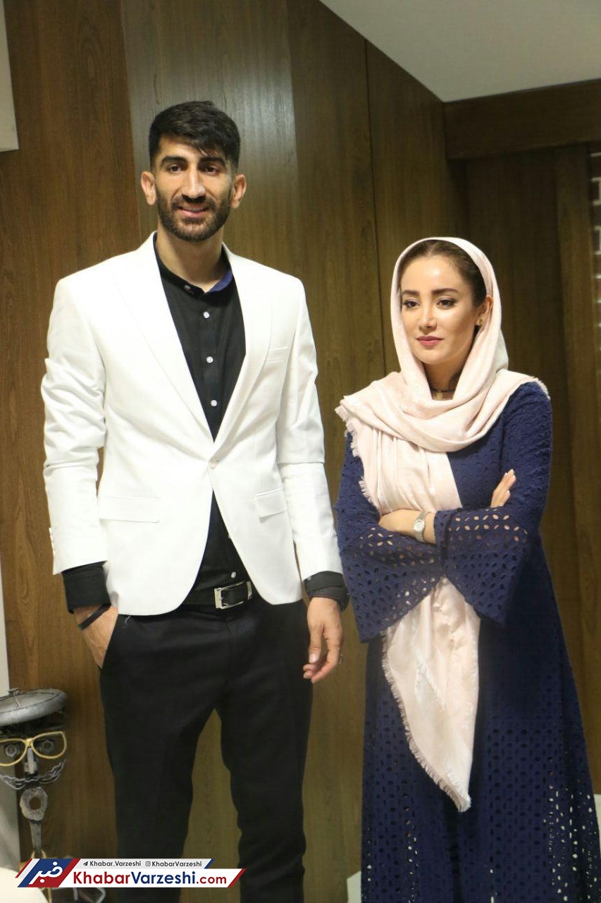 عکس| بیرانوند در کنار کارگردان مستند پرحاشیه سریک