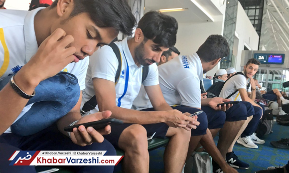 عکس| یاران طارمی در راه بازگشت به دوحه