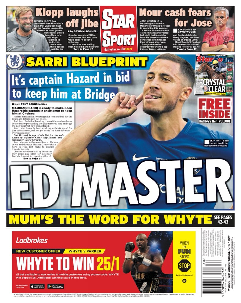 روزنامه استار| استاد اِد