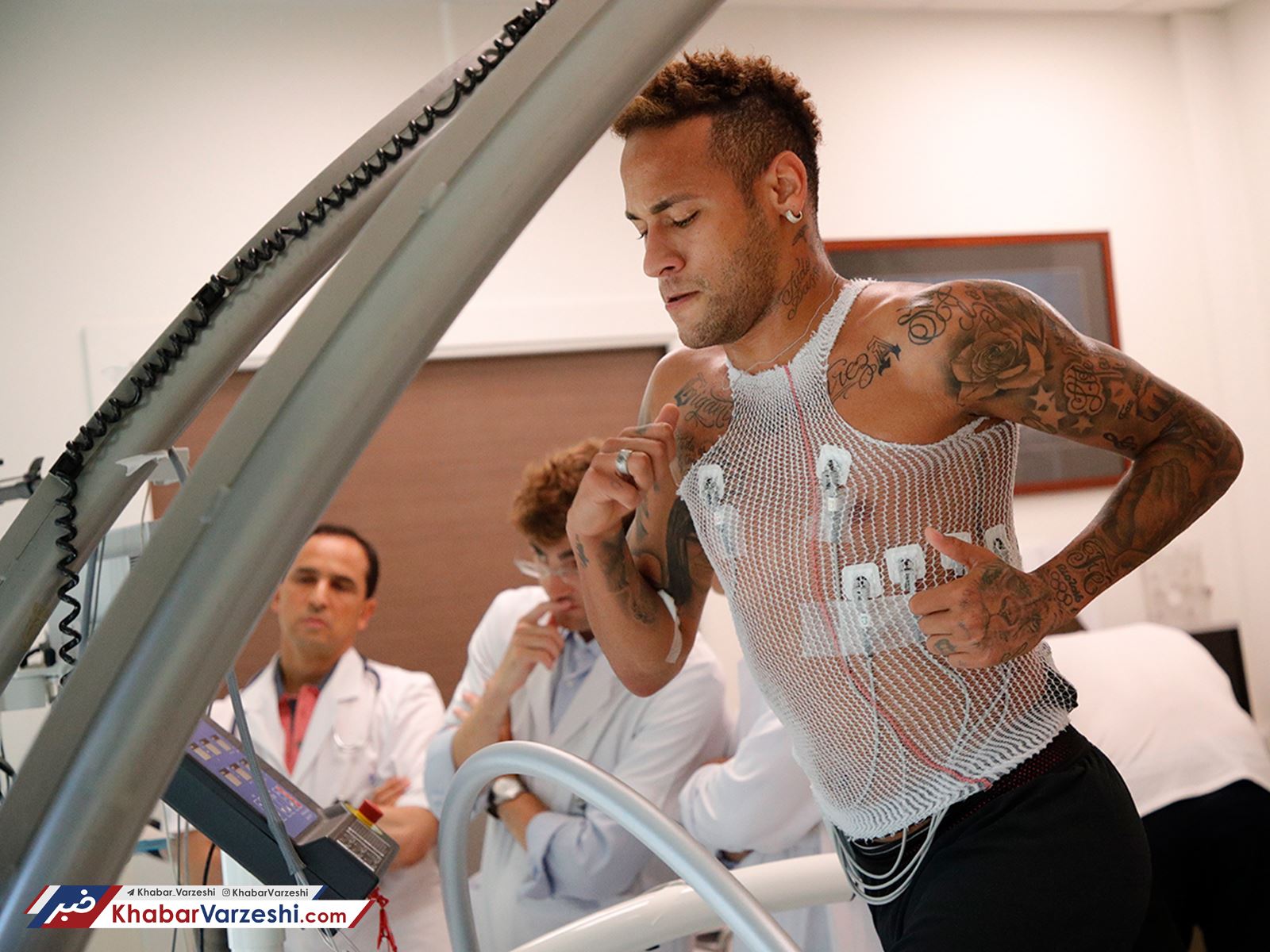 گزارش تصویری‌| تست پزشکی بازیکنان پاری سن ژرمن