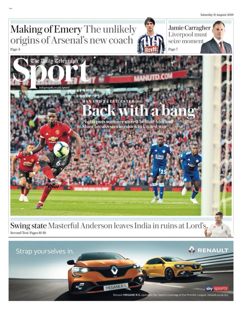 روزنامه تلگراف| بازگشت با یک انفجار