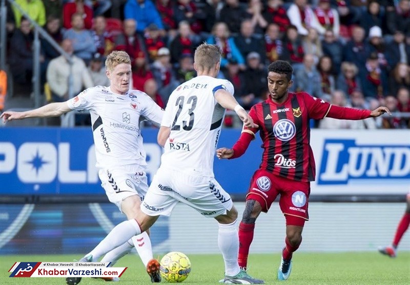 برتری اوسترشوندس با گلزنی قدوس