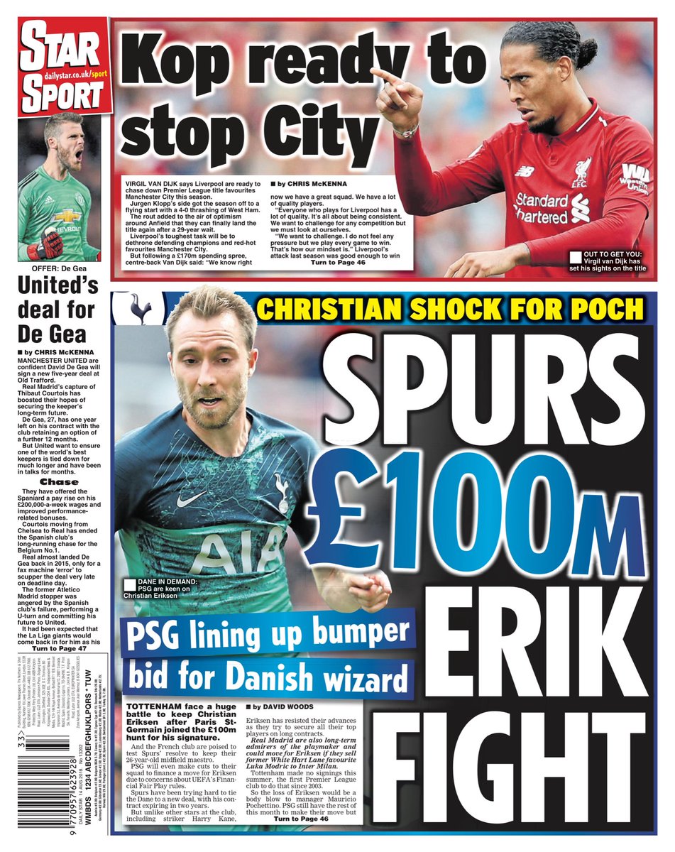 روزنامه استار| پرواز 100 میلیونی اریک