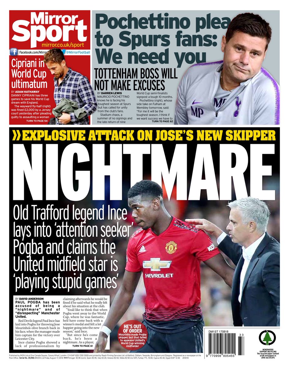 روزنامه میرر| کابوس