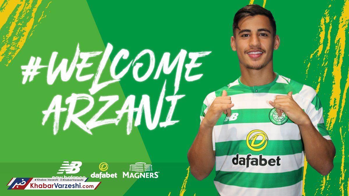 عکس| ستاره ایرانی‌الاصل در سلتیک