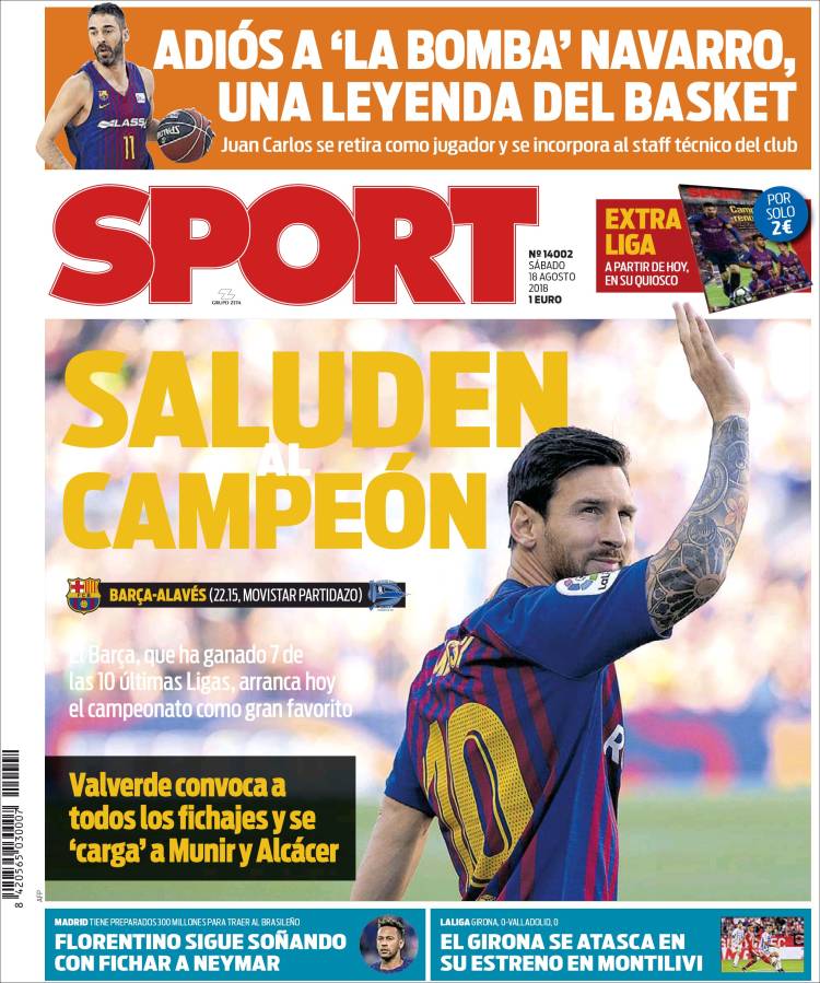 روزنامه اسپورت| خوش‌آمدی قهرمان