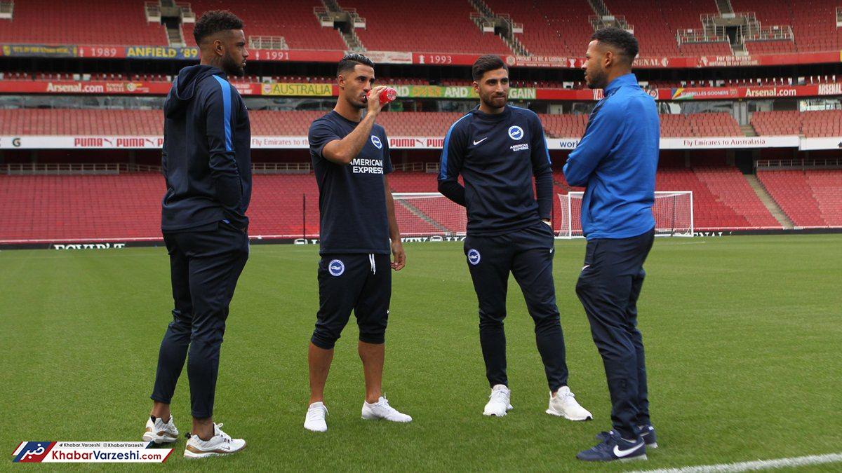 عکس| جهانبخش در ترکیب تیم زیر 23 ساله‌های برایتون