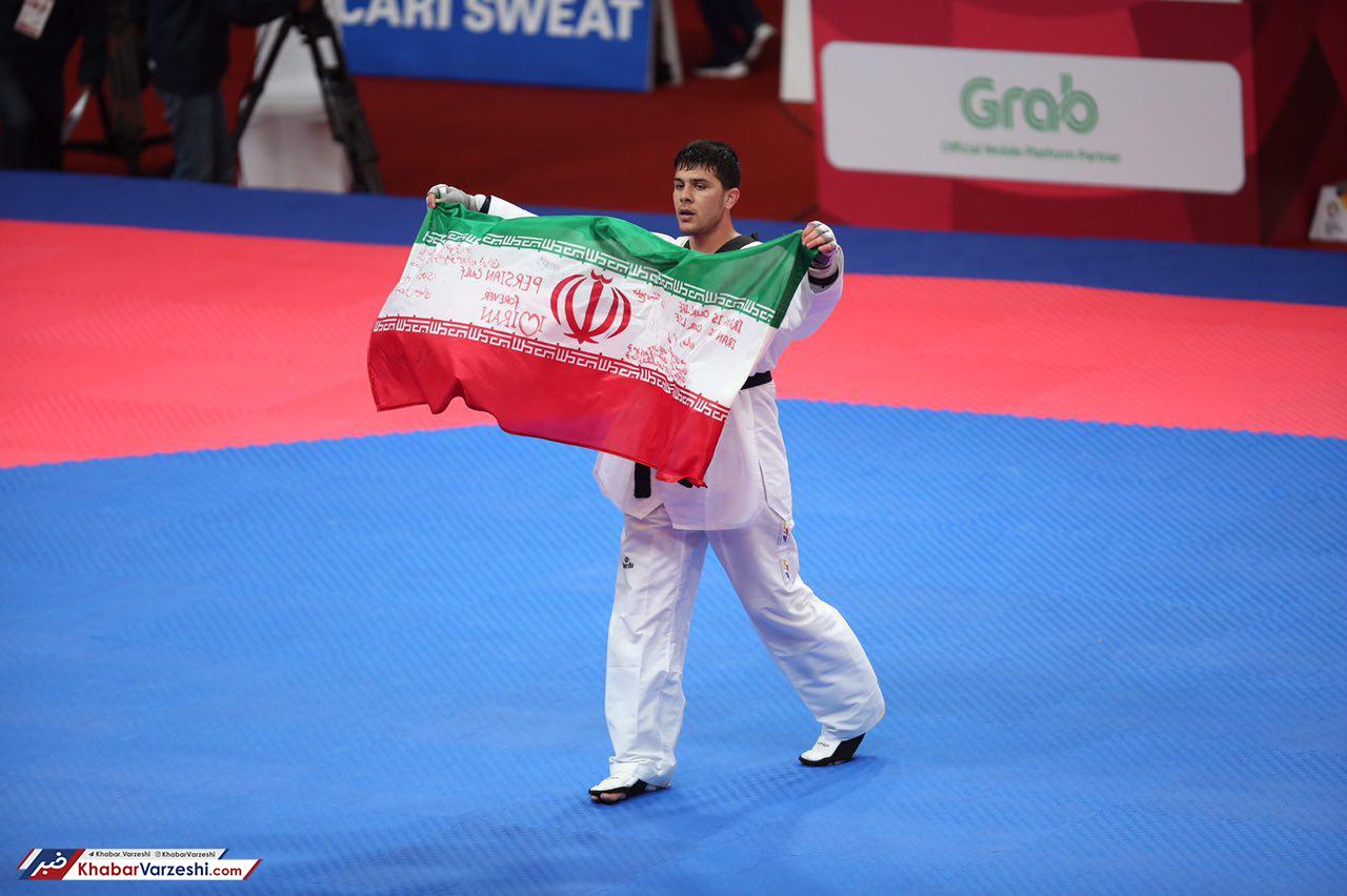 سعید رجبی در راند طلایی، طلایی شد