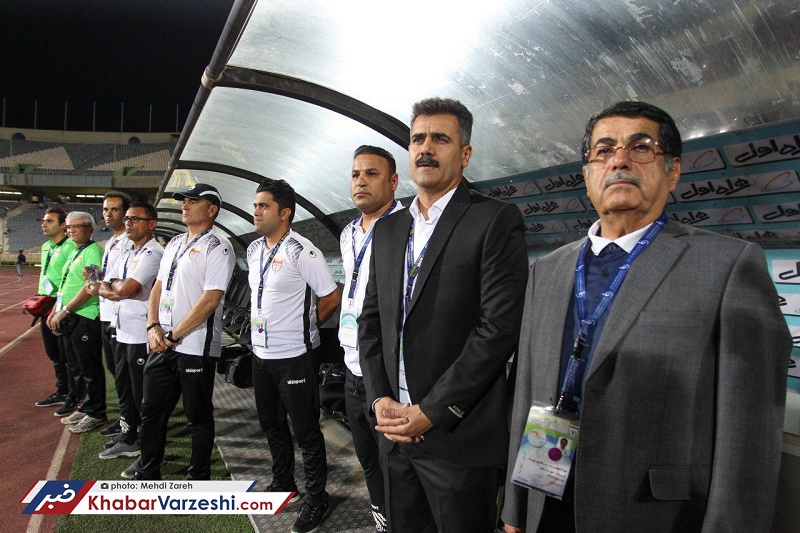 سروش مقابل پرسپولیس با تمام قوا بازی کرد