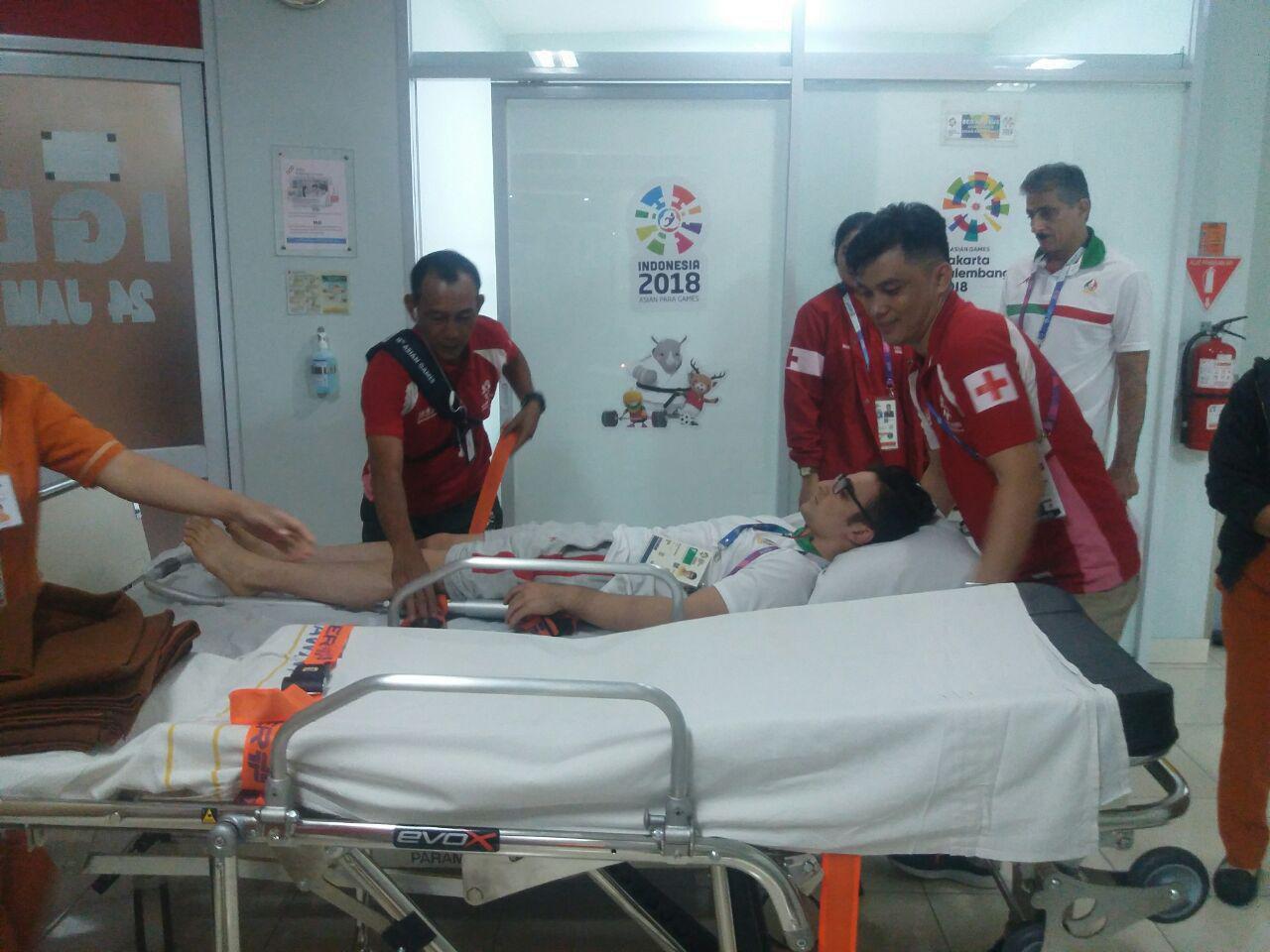 عکس| شوک به کاروان ایران در جاکارتا