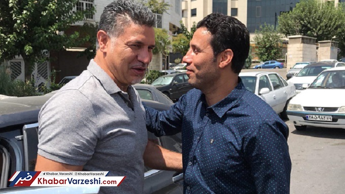 عکس| خوش و بش دایی و تارتار