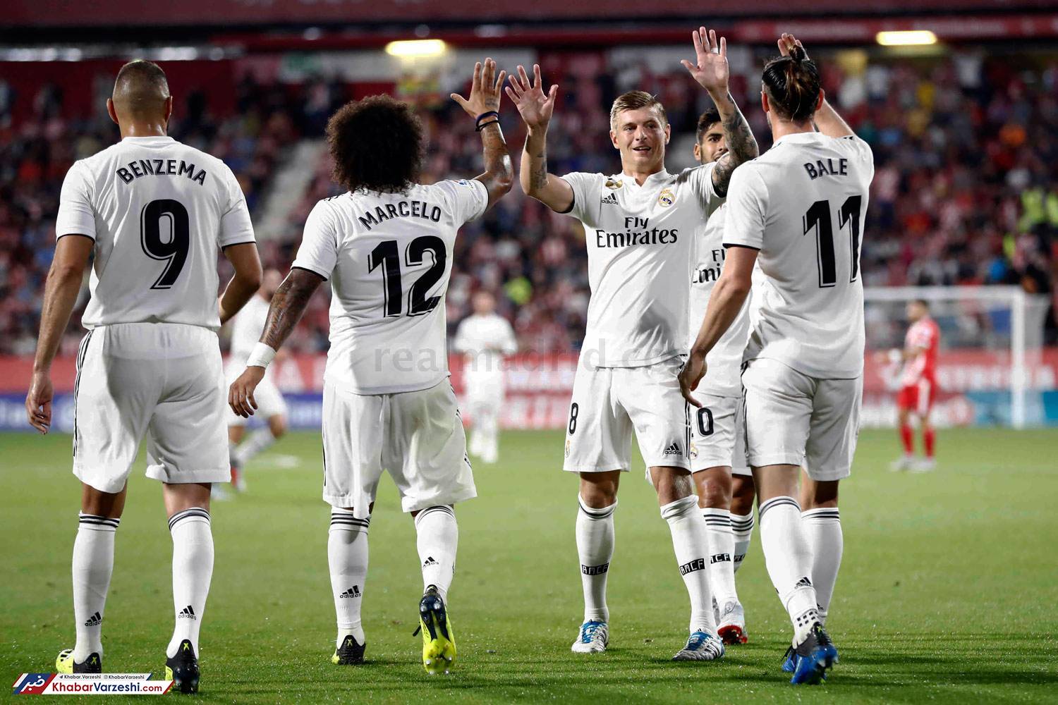 رئال با 4 گل آتش به خرمن خیرونا کشید