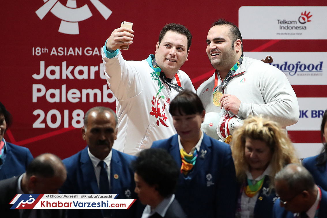 گزارش تصویری‌| طلای سلیمی و نقره حسینی در سنگین وزن بازی‌های آسیایی جاکارتا