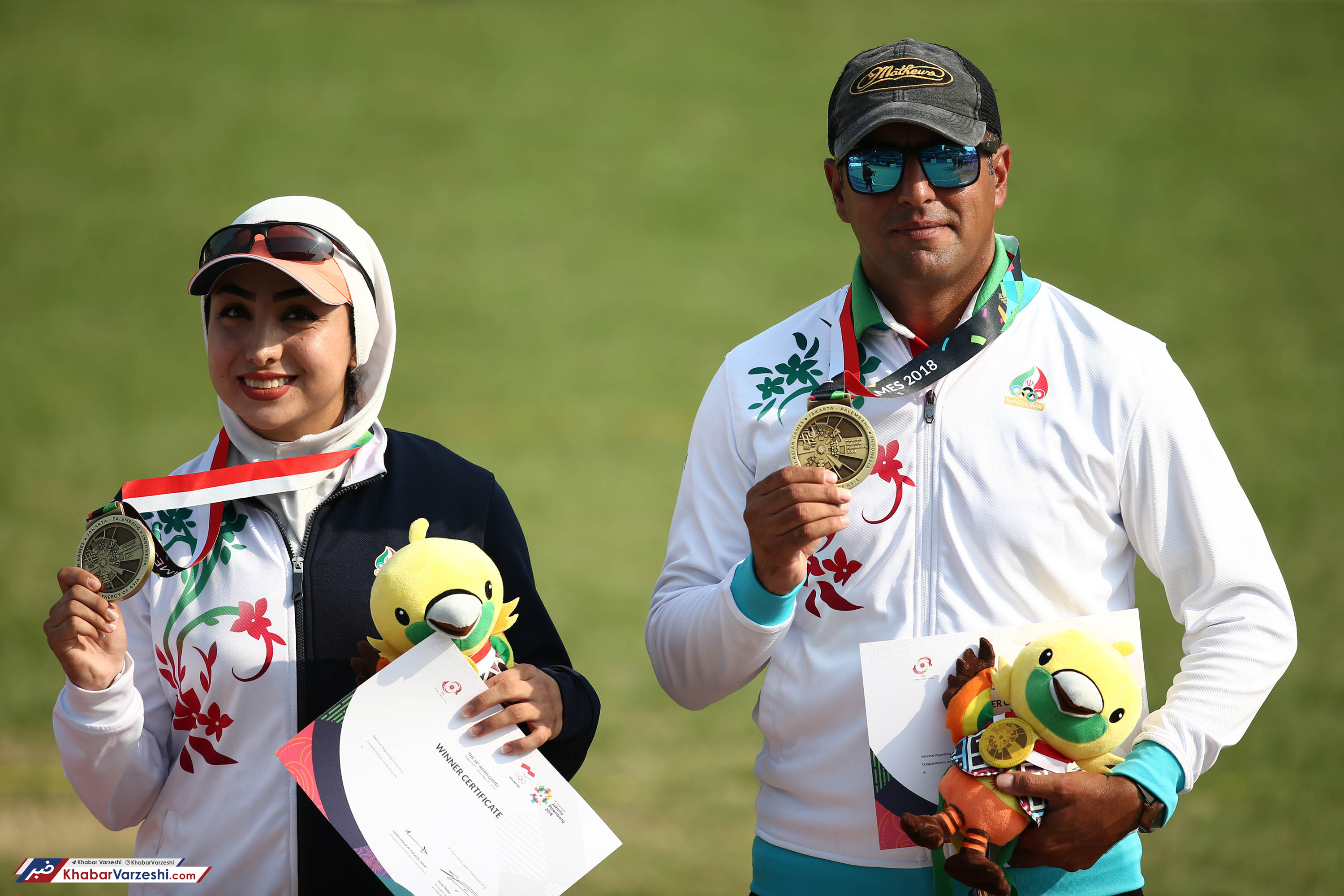 گزارش تصویری‌| تیم میکس کامپوند تیروکمان به مدال برنز دست یافت