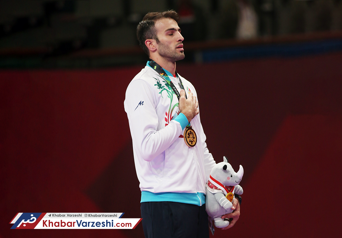 گزارش تصویری‌| روز درخشان کاراته در بازی‌های آسیایی جاکارتا