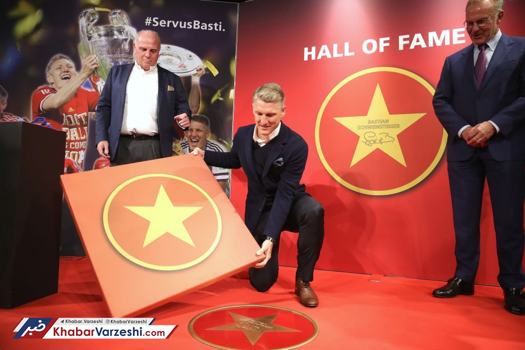 تصاویر| شواین‌اشتایگر در تالار مشاهیر بایرن